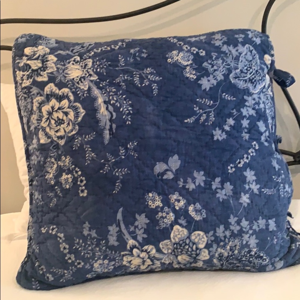 Pottery Barn European pillow sham